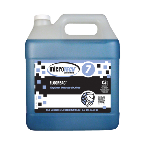 MICROTECH 101100327 Microtech Floorbac Floor Cleaner, 1.5 Gallon